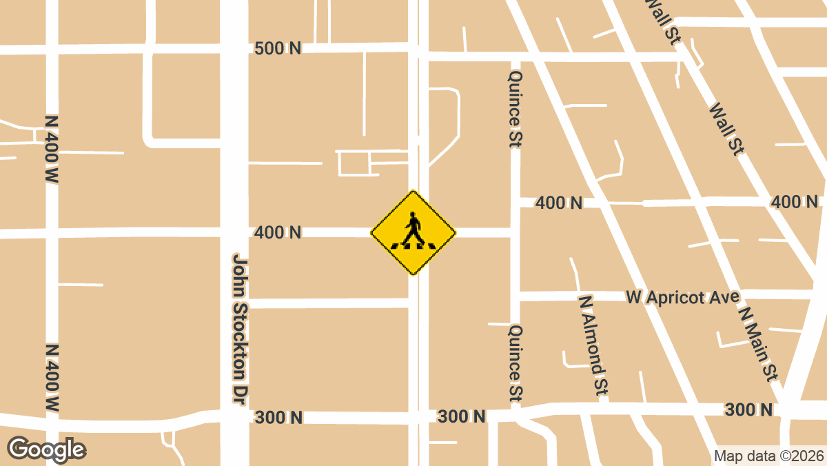 400 North and 200 West