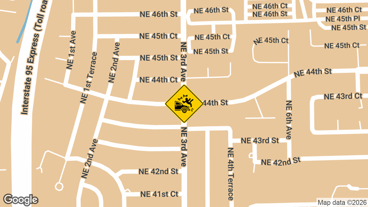 4400 block of Northeast 3rd Avenue