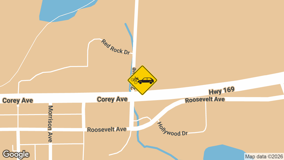 A young girl was left with life-threatening injuries Thursday evening after a collision between a bicycle and a trailer on northbound Highway 169 at 2nd Avenue East in Bovey, Itasca County.