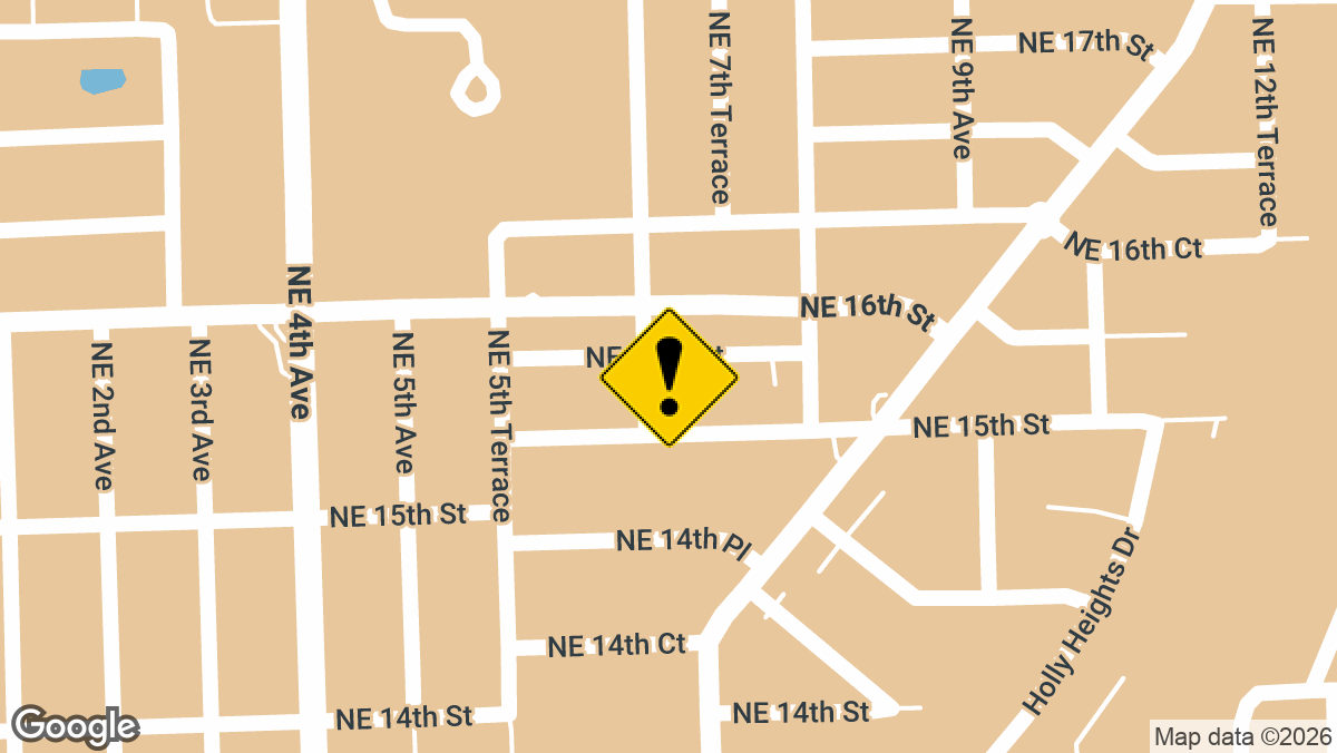 700 block of Northeast 15th Court