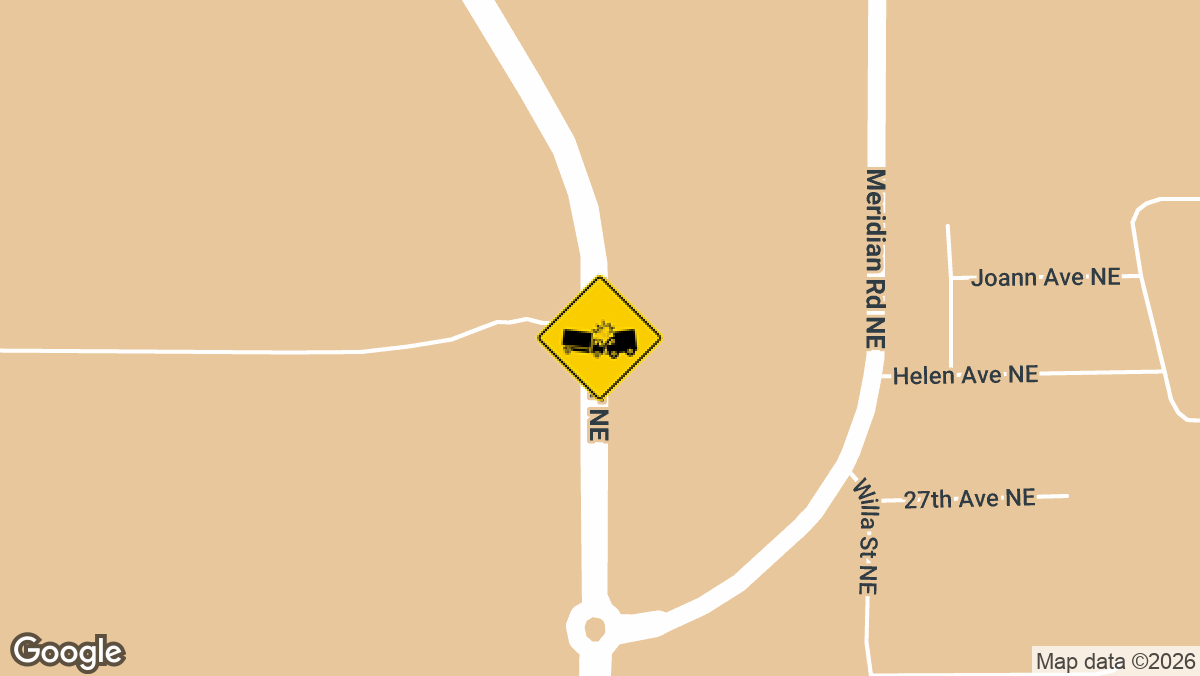 A pickup truck and a semi-truck collided on Friday, May 15, around 6:15 a.m. in the 9300 block of Orion Dr NE in Lacey, leaving the pickup's driver trapped inside the vehicle.