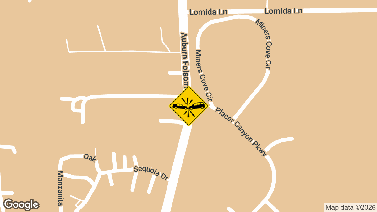 Auburn Folsom Road and Placer Canyon Parkway