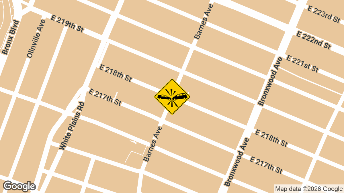 Barnes Avenue and East 218th Street