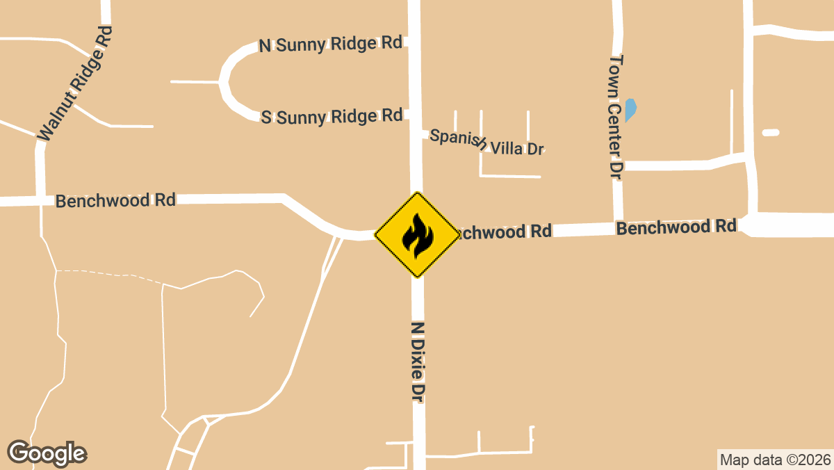 Three people were seriously hurt in an apartment building fire on Benchwood Rd near Vandalia on Monday morning.
