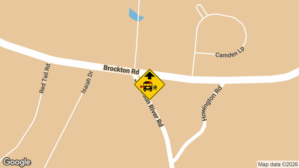 Brockton Road near Jefferson River Road