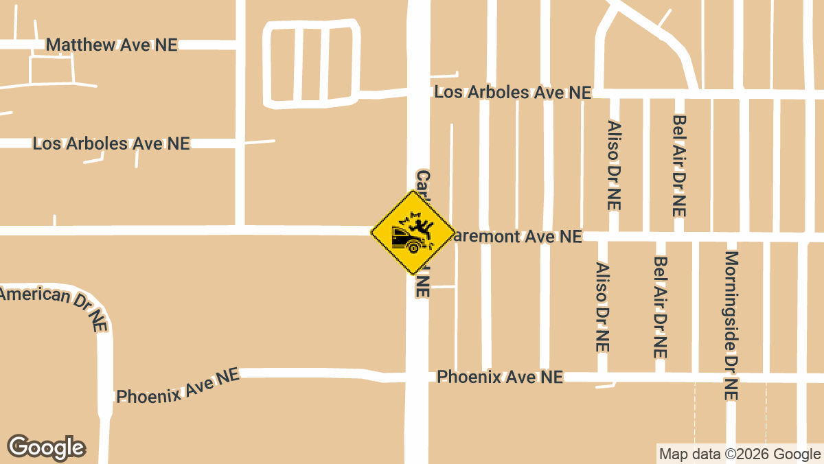 A bicyclist was struck by a vehicle and later died from his injuries following a crash in northeast Albuquerque on Monday, May 11.