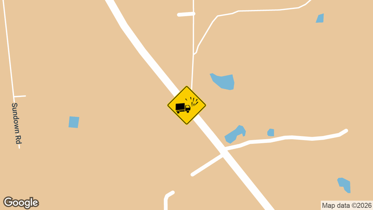 A truck and trailer rolled over near the intersection of State Highway 69 and County Road 3130 in Hunt County.