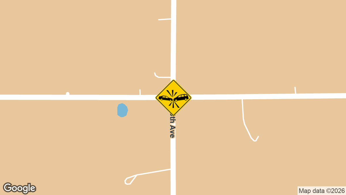 A 19-year-old woman was hurt in a two-vehicle collision at the intersection of County Road 5 and County Road 12 in Brighton Township, Nicollet County, on Wednesday, May 20.