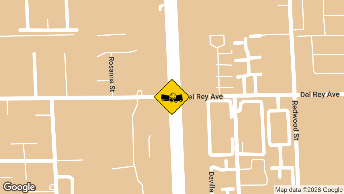 A bicyclist was taken to a hospital with life-threatening injuries Thursday afternoon after a collision involving a semi-truck near Del Rey Avenue and South Rainbow Boulevard in the west valley.