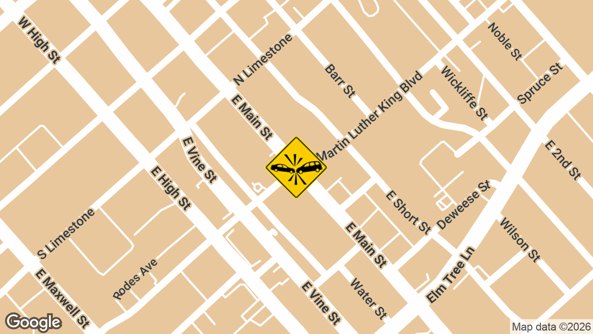 East Main Street and Martin Luther King Boulevard