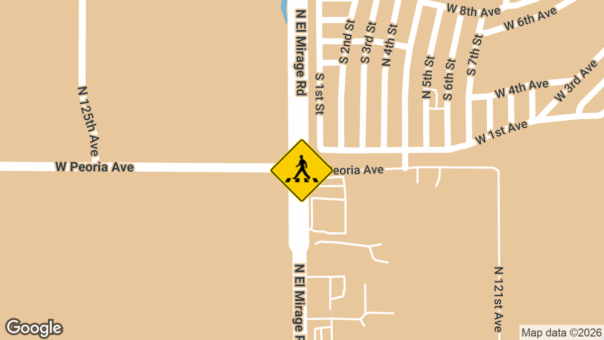 El Mirage Road and Peoria Avenue