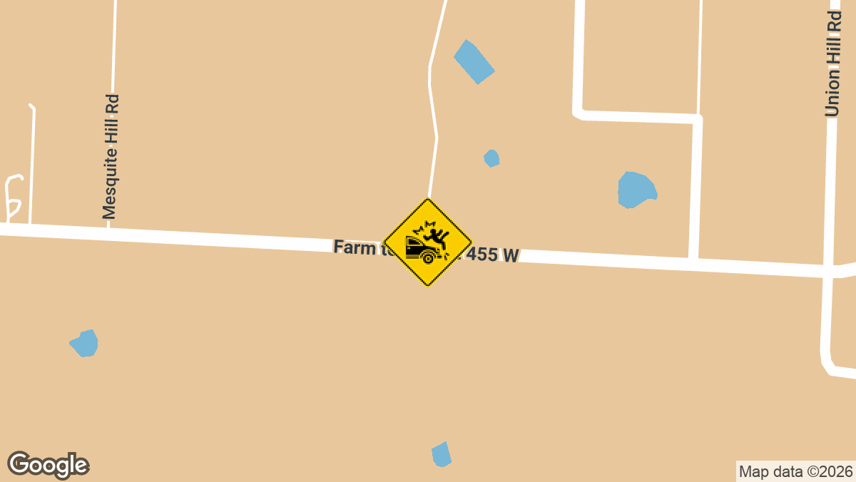 One person died and at least three others were hurt in a two-vehicle collision on FM 455 near Lake Crest Drive, just east of Sanger, in Denton County.