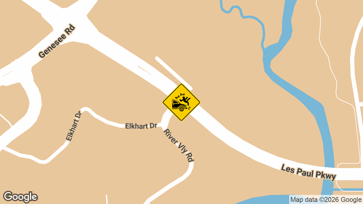 Highway 59, Les Paul Parkway, and River Valley Road