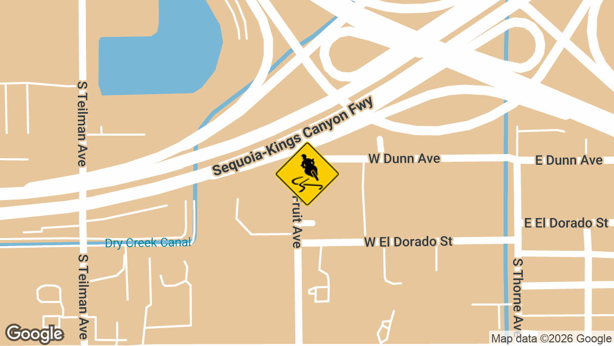 Highway 99 and Highway 180 interchange