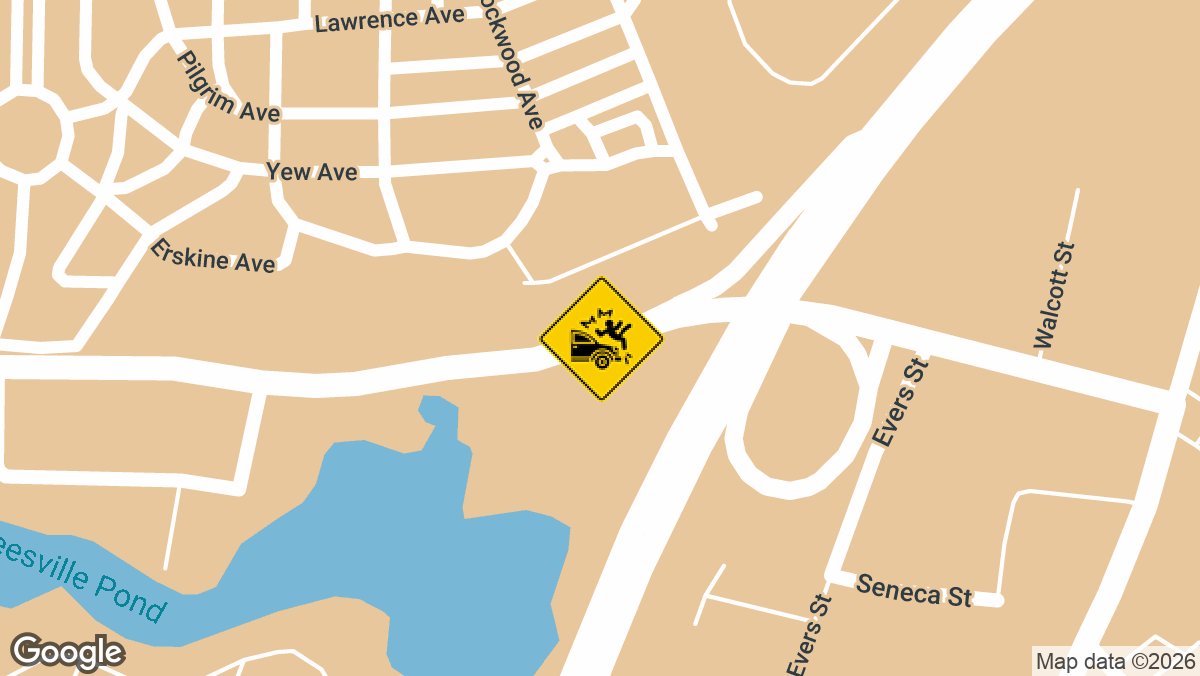 A 62-year-old man died after being hit by a vehicle while crossing Hope Avenue on Sunday, May 10, at approximately 9:16 p.m.