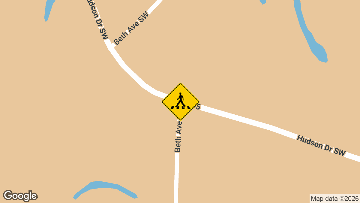 Hudson Drive, east of Beth Avenue