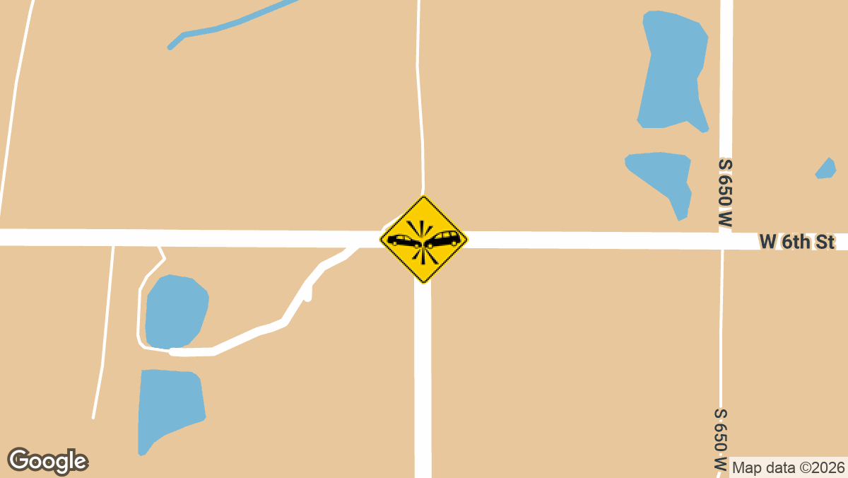 Indiana State Road 161 and State Road 64