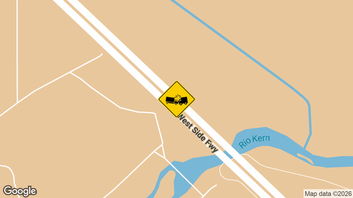 A vehicle rear-ended a semi-truck on southbound Interstate 5 near a weigh station in Bakersfield on Monday, May 4, at approximately 6:30 a.m.