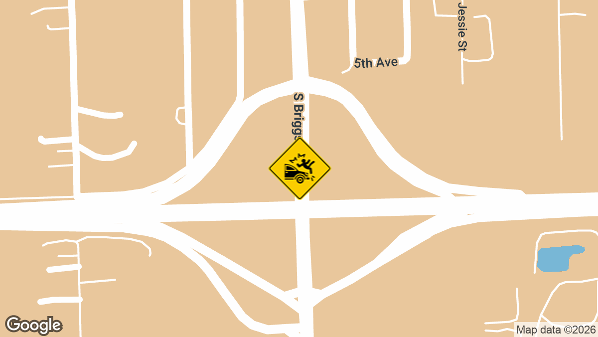 Interstate 80 and Briggs Street