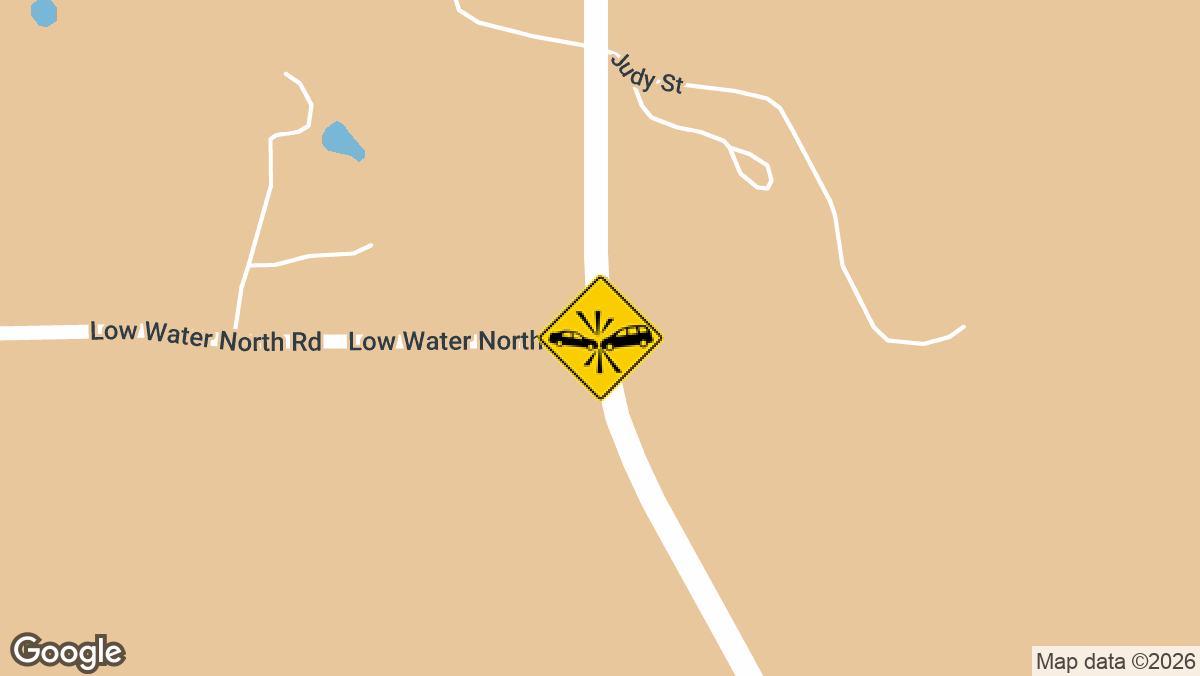 Kansas Highway 99, just southeast of Low Water Road North