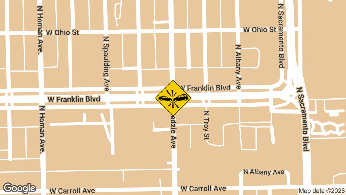 Kedzie Ave and Franklin Blvd