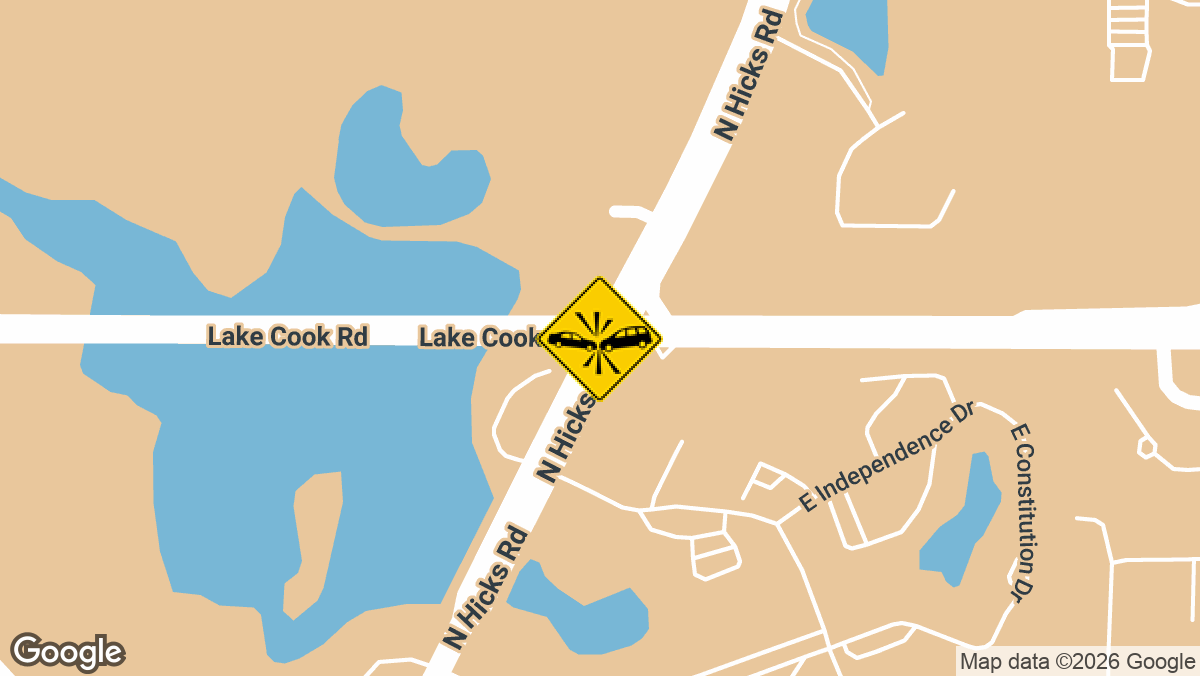 Lake Cook Rd & Hicks Rd