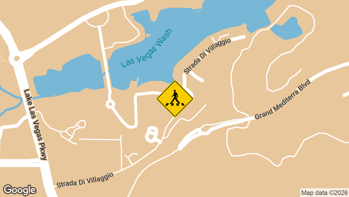 Several pedestrians were hurt after a golf cart struck them in the Lake Las Vegas Village area near Luna Rosa Restaurant on Saturday, May 23, before 8 p.m.