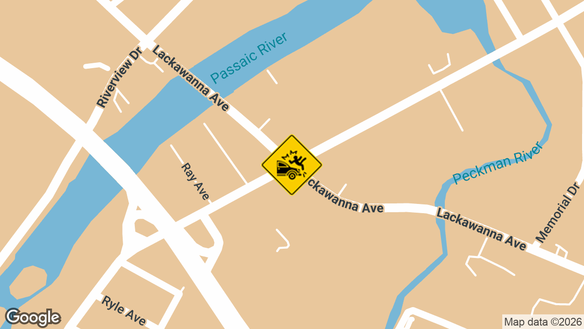 An 80-year-old crossing guard was struck and killed while helping two children cross the street on Monday, May 4, at the intersection of McBride Avenue and Lackawanna Avenue.