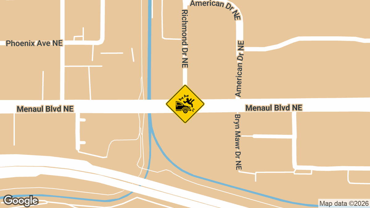 Menaul Boulevard Northeast and Richmond Drive Northeast