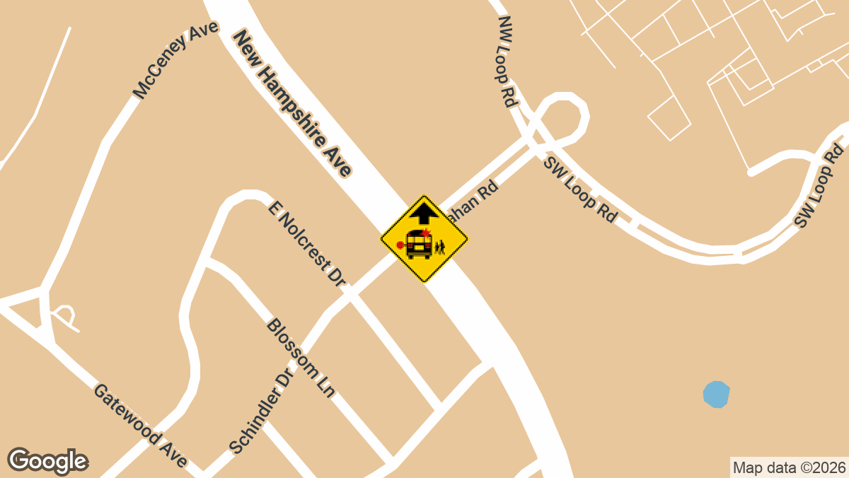 Six people were hurt after a Ride On bus and a dump truck collided Tuesday, May 19, at approximately 7:20 a.m. at New Hampshire Avenue and Mahan Road in Montgomery County.