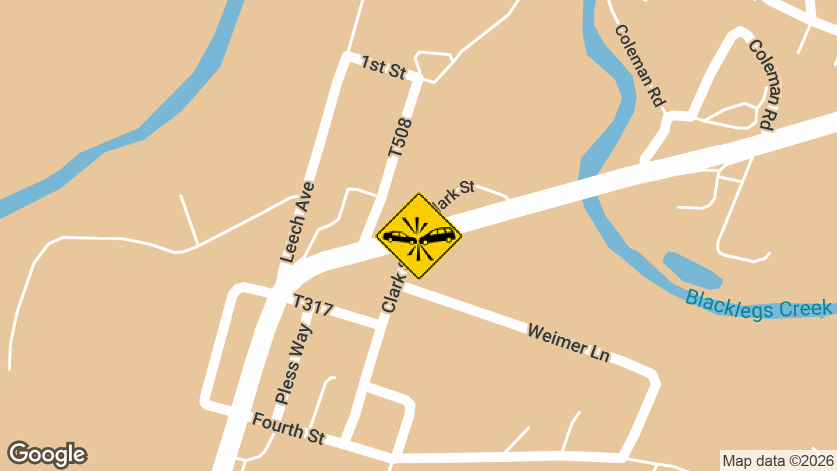 PA- 286 at Clarksburg Rd
