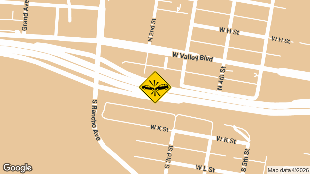A hit-and-run crash left at least one person hurt on Wednesday, May 13, near the eastbound I-10 off-ramp at Riverside Ave.