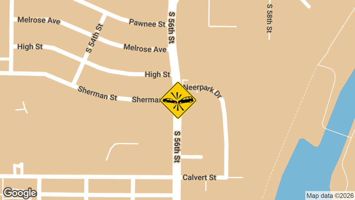 South 56th Street and Sherman Street