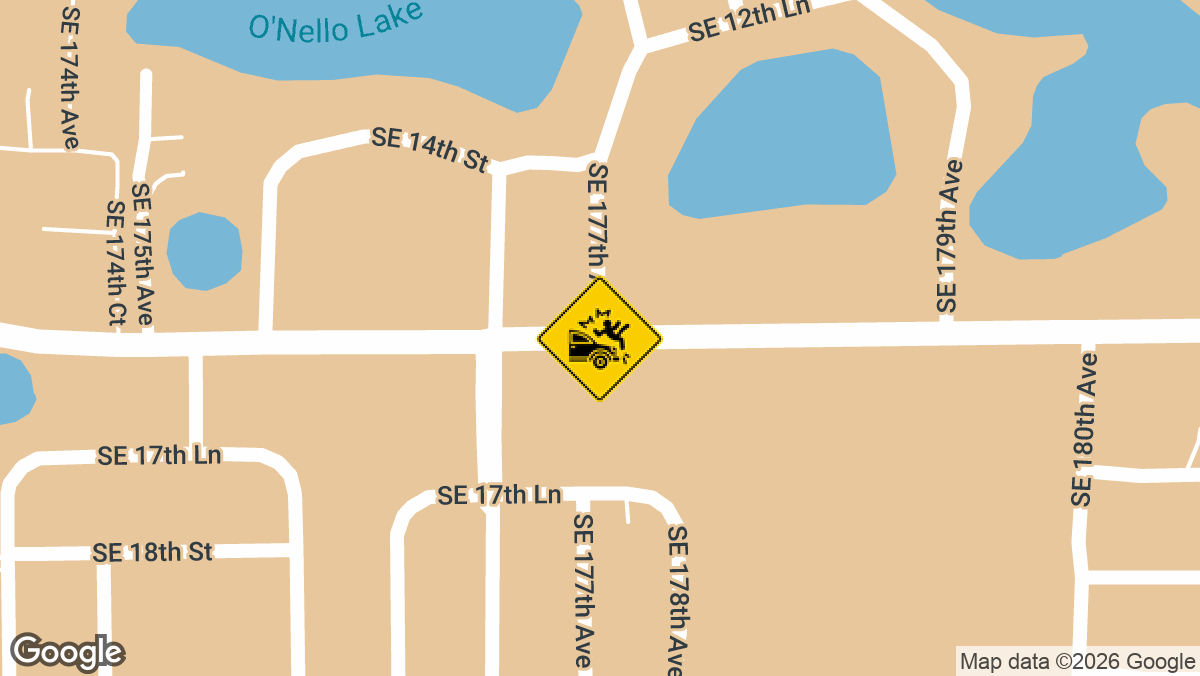 State Road 40 at Southeast 177th Avenue