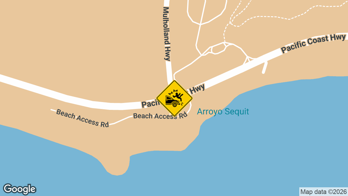 A fatal crash on State Route 1 at Mulholland Highway in Malibu prompted a SigAlert and lane closures in both directions on Monday, May 4.