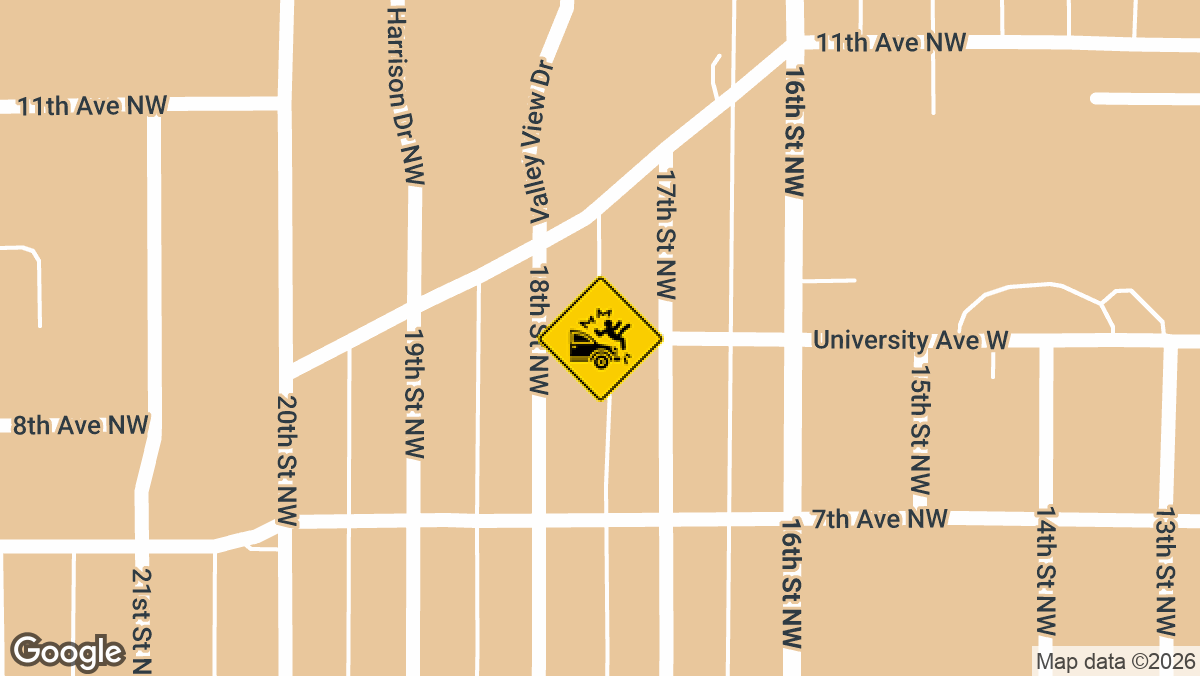 University Ave, Minot, ND