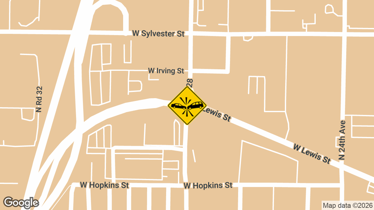 West Lewis Street and North 28th Avenue
