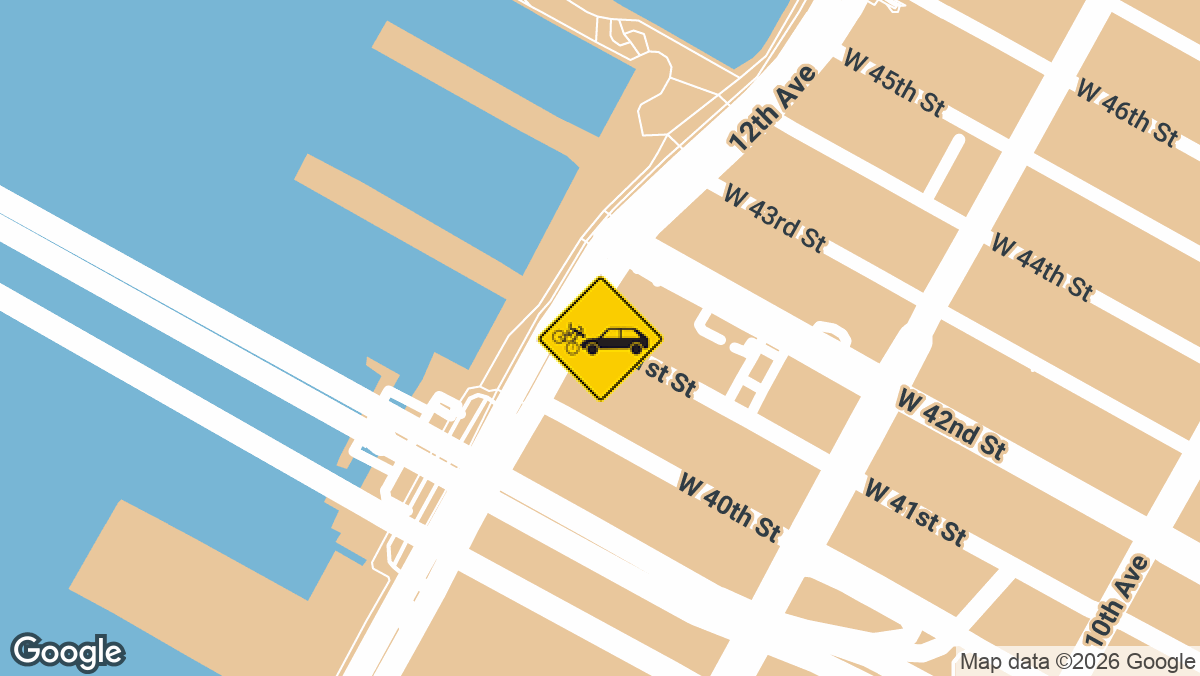 West Side Highway and West 41st Street