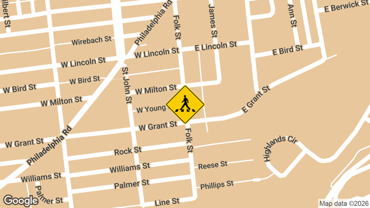 A woman was injured after being struck by a vehicle and becoming trapped underneath it in the 100 block of W Young St in Easton on Wednesday, June 18.