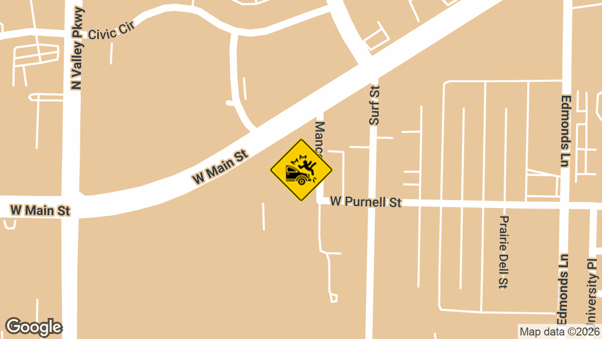 A pedestrian died after being struck by a vehicle in a collision reported on Wednesday, June 10, in the 1000 block of West Main Street.