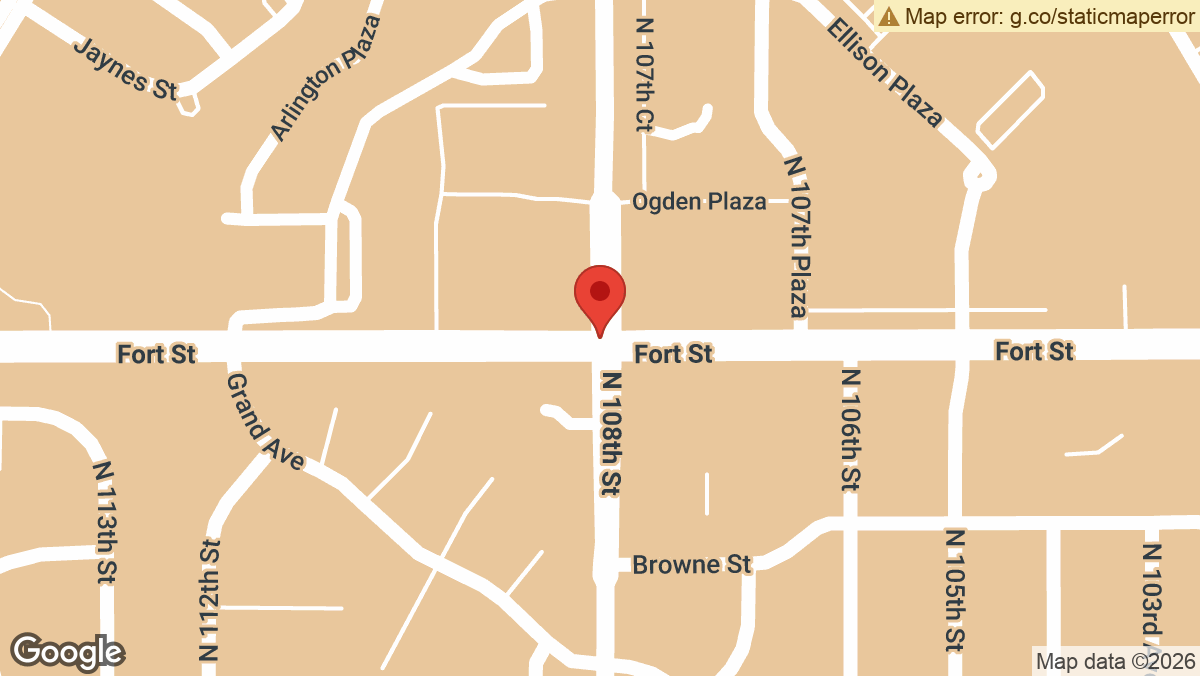 108th St and Fort St