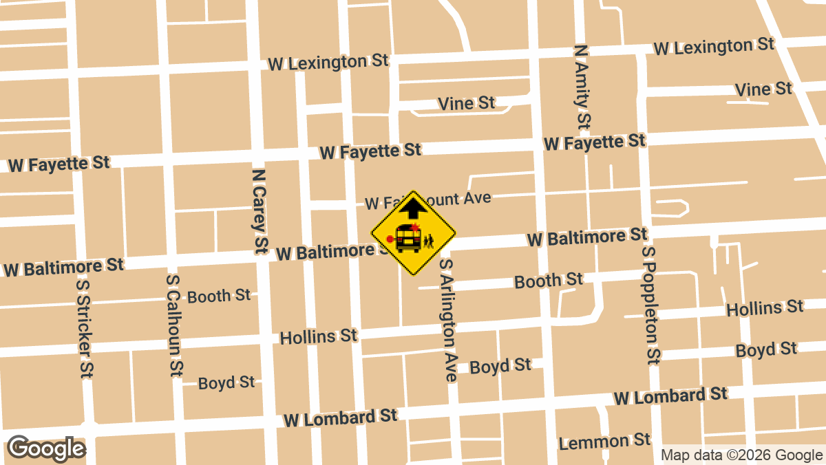 Twelve people were taken to nearby hospitals after a collision between an MTA bus and a work van Wednesday afternoon in the 1100 block of West Baltimore St.