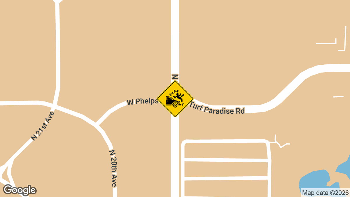 A 61-year-old man died Monday morning after his motorcycle and an SUV collided on 19th Avenue south of Bell Road in north Phoenix.
