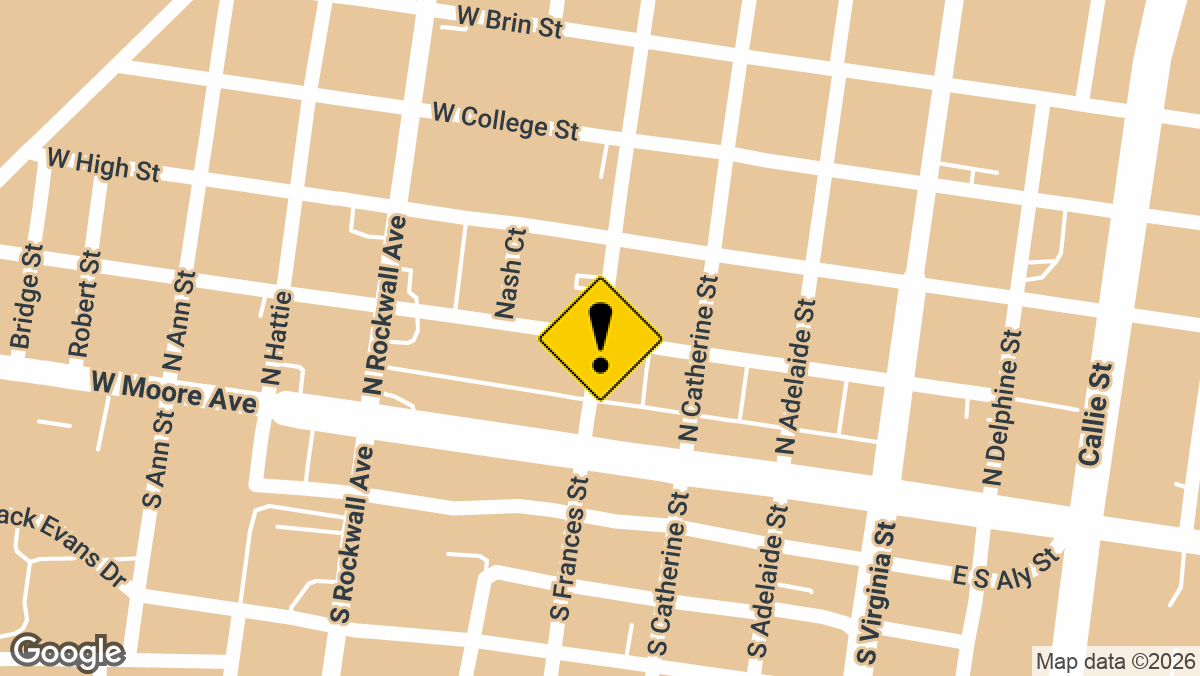 200 block of West Nash Street