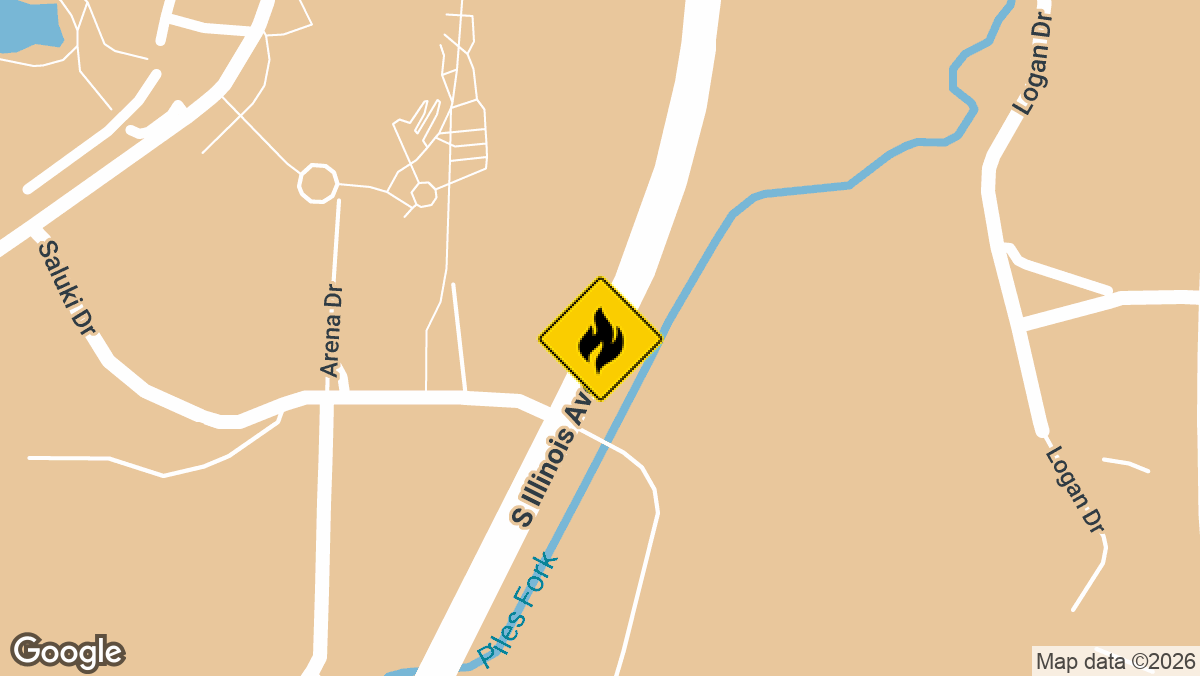 One resident was injured after an apartment fire early Monday morning in Carbondale.