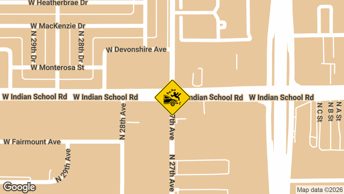 27th Avenue and Indian School Road