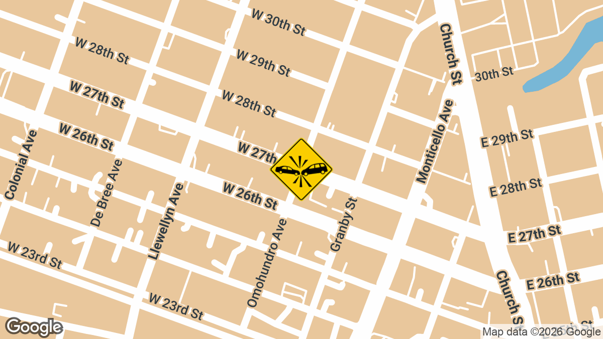 27th St and Omohundro Ave