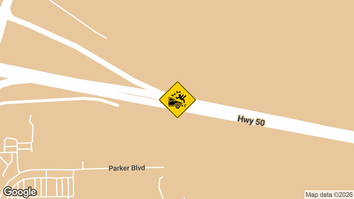 A pedestrian died Saturday night after being struck by a vehicle on US Highway 50 near milepost 312 in Pueblo County.