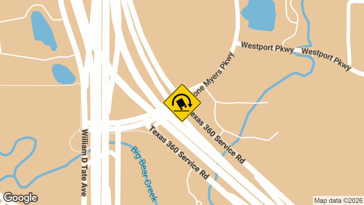 3300 block of southbound State Highway 121