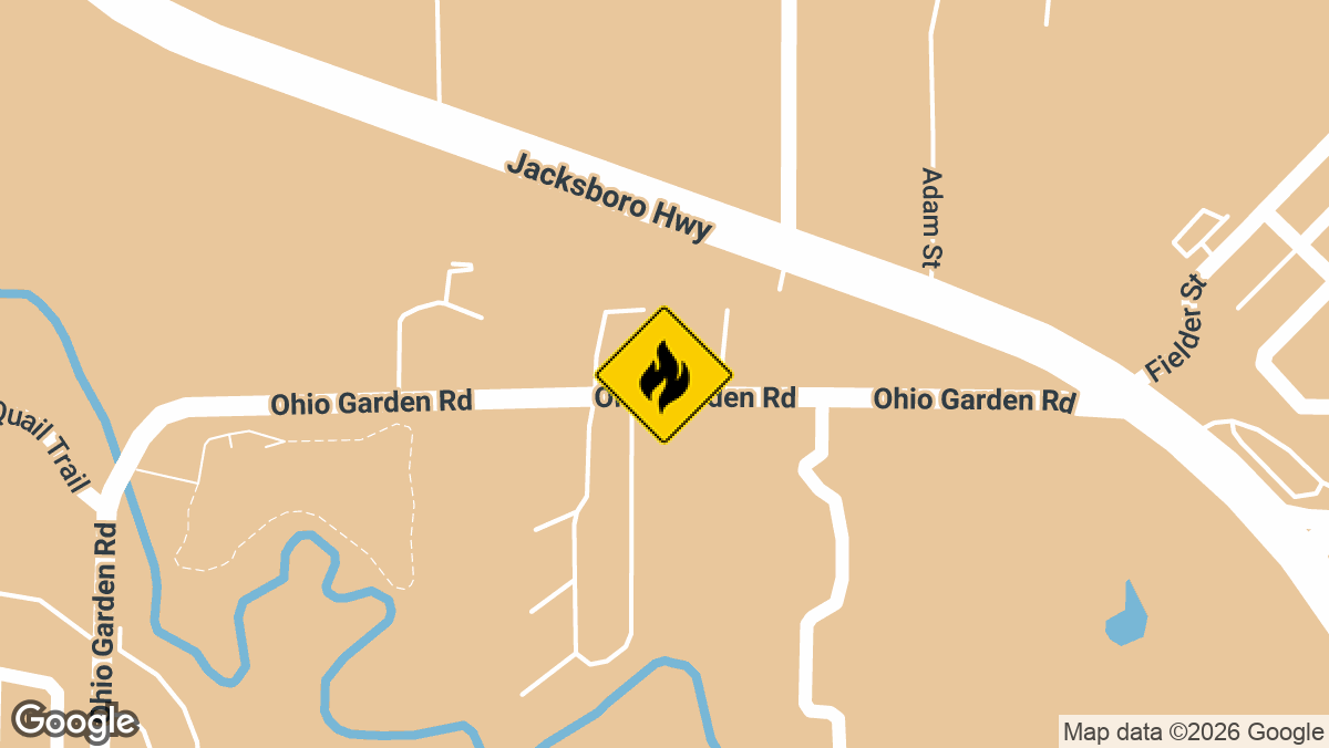 One person sustained minor burn injuries following an early morning house fire Monday in Fort Worth.